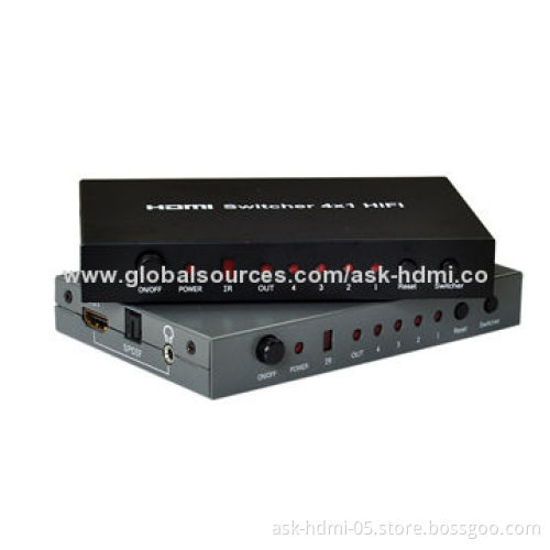 HDMI Switches, 4x1 Adapter with SPDIF Stereo Audio Output